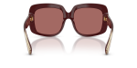 แว่นกันแดด Dolce & Gabbana DG4557-309169 Bordeaux Dark Violet แว่นกันแดด Dolce & Gabbana DG4557-309169 ขาแว่นด้านใน