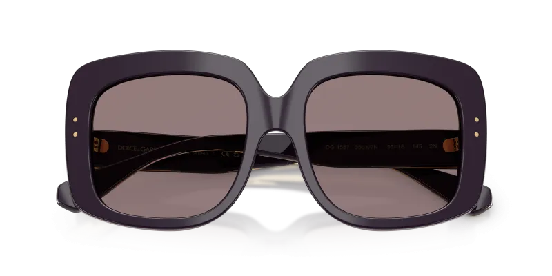 แว่นกันแดด Dolce & Gabbana DG4557-35017N close-up ด้านหน้า
