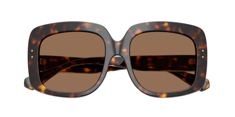 แว่นกันแดด Dolce & Gabbana DG4557-502/73 close-up ด้านหน้า