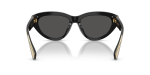แว่นกันแดด Dolce & Gabbana DG4558-501/87 Black Dark Grey แว่นกันแดด Dolce & Gabbana DG4558-501/87 ขาแว่นด้านใน