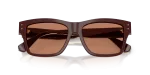 แว่นกันแดด Dolce & Gabbana DG4559-3503/3 Chocolate Brown แว่นกันแดด Dolce & Gabbana DG4559-3503/3 close-up ด้านหน้า