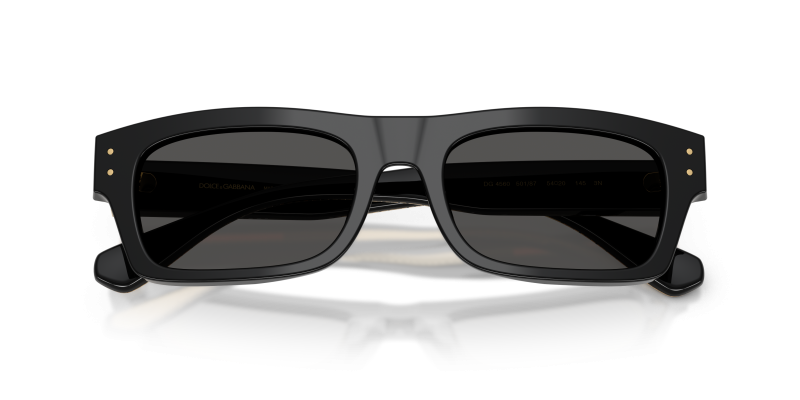 แว่นกันแดด Dolce & Gabbana DG4560-501/87 close-up ด้านหน้า