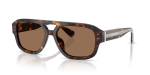 แว่นกันแดด Dolce & Gabbana DG4561-502/73 Havana Dark Brown แว่นกันแดด Dolce & Gabbana DG4561-502/73 มุมเฉียง สีฮาวานา สำหรับผู้ชาย