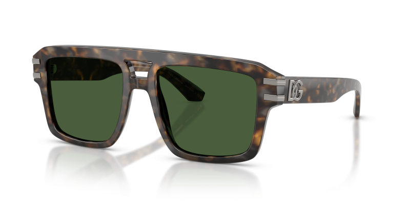 แว่นกันแดด Dolce & Gabbana DG4562-349971 Dark Brown Havana Dark Green แว่นกันแดด Dolce & Gabbana DG4562-349971 มุมเฉียง สีน้ำตาลเข้มฮาวานา สำหรับผู้ชาย