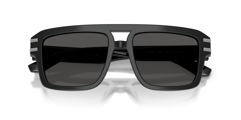 แว่นกันแดด Dolce & Gabbana DG4562-501/87 close-up ด้านหน้า