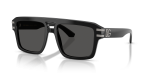 แว่นกันแดด Dolce & Gabbana DG4562-501/87 Black Dark Grey แว่นกันแดด Dolce & Gabbana DG4562-501/87 มุมเฉียง สีดำ สำหรับผู้ชาย