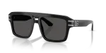 แว่นกันแดด Dolce & Gabbana DG4562-501/87 มุมเฉียง สีดำ สำหรับผู้ชาย