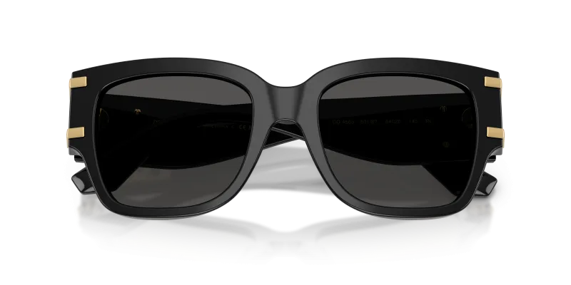 แว่นกันแดด Dolce & Gabbana DG4563-501/87 close-up ด้านหน้า