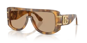 แว่นกันแดด Dolce & Gabbana DG4565-349663 มุมเฉียง สีฮาวานาเหลือง สำหรับผู้ชาย