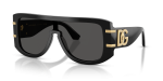 แว่นกันแดด Dolce & Gabbana DG4565-501/87 Black Dark Grey แว่นกันแดด Dolce & Gabbana DG4565-501/87 มุมเฉียง สีดำ สำหรับผู้ชาย