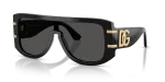 แว่นกันแดด Dolce & Gabbana DG4565-501/87 Black Dark Grey แว่นกันแดด Dolce & Gabbana DG4565-501/87 มุมเฉียง สีดำ สำหรับผู้ชาย