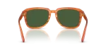 แว่นกันแดด Dolce & Gabbana DG4566-34839A Transp Camel on Striped Ginger Dark Green Polarized แว่นกันแดด Dolce & Gabbana DG4566-34839A ขาแว่นด้านใน