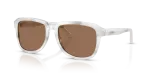 แว่นกันแดด Dolce & Gabbana DG4566-349573 มุมเฉียง สีขาวแถบ สำหรับผู้ชาย