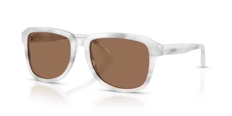 แว่นกันแดด Dolce & Gabbana DG4566-349573 มุมเฉียง สีขาวแถบ สำหรับผู้ชาย