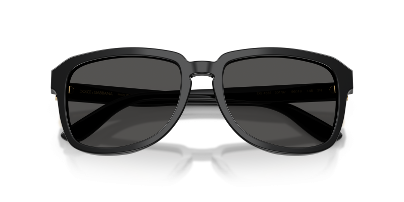 แว่นกันแดด Dolce & Gabbana DG4566-501/87 close-up ด้านหน้า