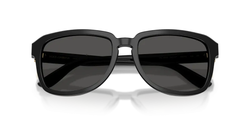 แว่นกันแดด Dolce & Gabbana DG4566-501/87 close-up ด้านหน้า