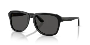แว่นกันแดด Dolce & Gabbana DG4566-501/87 มุมเฉียง สีดำ สำหรับผู้ชาย