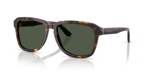 แว่นกันแดด Dolce & Gabbana DG4566-502/9A มุมเฉียง สีฮาวานา สำหรับผู้ชาย