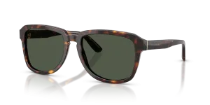 แว่นกันแดด Dolce & Gabbana DG4566-502/9A มุมเฉียง สีฮาวานา สำหรับผู้ชาย