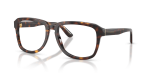 แว่นกันแดด Dolce & Gabbana DG4566-502/SB มุมเฉียง สีฮาวานา สำหรับผู้ชาย
