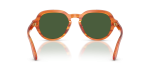 แว่นกันแดด Dolce & Gabbana DG4567-348371 Transp Camel on Striped Ginger Dark Green แว่นกันแดด Dolce & Gabbana DG4567-348371 ขาแว่นด้านใน