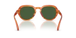 แว่นกันแดด Dolce & Gabbana DG4567-348371 Transp Camel on Striped Ginger Dark Green แว่นกันแดด Dolce & Gabbana DG4567-348371 ขาแว่นด้านใน