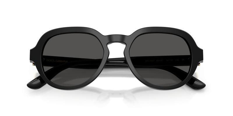 แว่นกันแดด Dolce & Gabbana DG4567-501/87 close-up ด้านหน้า