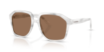 แว่นกันแดด Dolce & Gabbana DG4568-349573 มุมเฉียง สีขาวแถบ สำหรับผู้ชาย