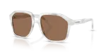 แว่นกันแดด Dolce & Gabbana DG4568-349573 มุมเฉียง สีขาวแถบ สำหรับผู้ชาย