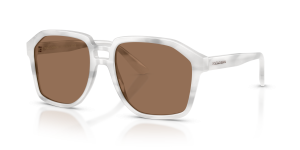 แว่นกันแดด Dolce & Gabbana DG4568-349573 มุมเฉียง สีขาวแถบ สำหรับผู้ชาย