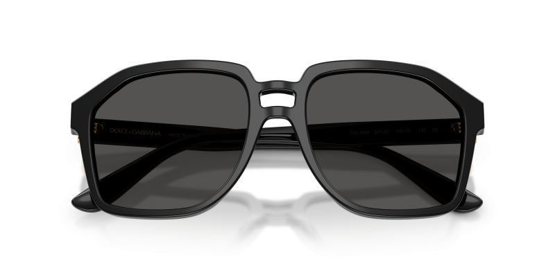 แว่นกันแดด Dolce & Gabbana DG4568-501/87 close-up ด้านหน้า