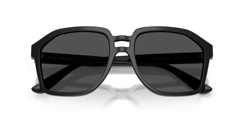 แว่นกันแดด Dolce & Gabbana DG4568-501/87 close-up ด้านหน้า