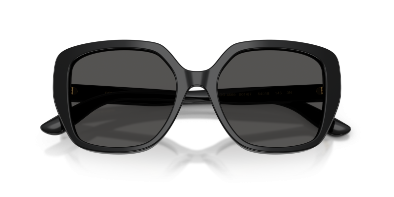 แว่นกันแดด Dolce & Gabbana DG4569-501/87 close-up ด้านหน้า