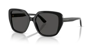 แว่นกันแดด Dolce & Gabbana DG4569-501/87 มุมเฉียง สีดำ สำหรับผู้หญิง