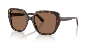 แว่นกันแดด Dolce & Gabbana DG4569-502/73 มุมเฉียง สีฮาวานา สำหรับผู้หญิง