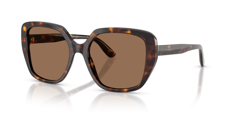 แว่นกันแดด Dolce & Gabbana DG4569-502/73 Havana Dark Brown แว่นกันแดด Dolce & Gabbana DG4569-502/73 มุมเฉียง สีฮาวานา สำหรับผู้หญิง