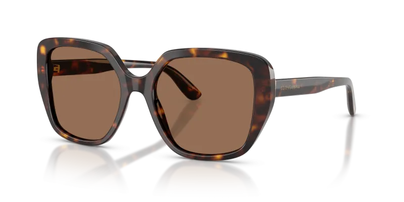 แว่นกันแดด Dolce & Gabbana DG4569-502/73 มุมเฉียง สีฮาวานา สำหรับผู้หญิง