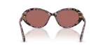 แว่นกันแดด Dolce & Gabbana DG4570-347669 Pink Havana Dark Violet แว่นกันแดด Dolce & Gabbana DG4570-347669 ขาแว่นด้านใน