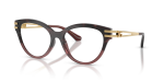 กรอบแว่นสายตา Dolce & Gabbana DG5116-3493 Burgundy Havana Gradient แว่นสายตา Dolce & Gabbana DG5116-3493 มุมเฉียง สีฮาวานาเบอร์กันดีไล่ระดับ สำหรับผู้หญิง
