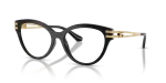 แว่นสายตา Dolce & Gabbana DG5116-501 มุมเฉียง สีดำ สำหรับผู้หญิง