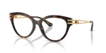 กรอบแว่นสายตา Dolce & Gabbana DG5116-502 Havana แว่นสายตา Dolce & Gabbana DG5116-502 มุมเฉียง สีฮาวานา สำหรับผู้หญิง