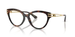 กรอบแว่นสายตา Dolce & Gabbana DG5116-502 Havana แว่นสายตา Dolce & Gabbana DG5116-502 มุมเฉียง สีฮาวานา สำหรับผู้หญิง