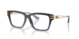 แว่นสายตา Dolce & Gabbana DG5117-3494 มุมเฉียง สีฮาวาน่าม่วงไล่ระดับ สำหรับผู้หญิง