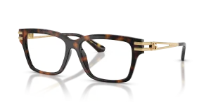 แว่นสายตา Dolce & Gabbana DG5117-502 มุมเฉียง สีฮาวานา สำหรับผู้หญิง