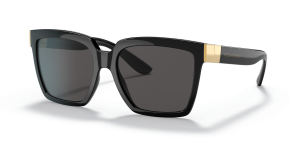 Dolce & Gabbana DG6165 501/87 แว่นกันแดดสีดำเลนส์เทาเข้ม ผู้หญิง