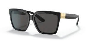 Dolce & Gabbana DG6165 501/87 แว่นกันแดดสีดำเลนส์เทาเข้ม ผู้หญิง