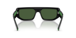 แว่นกันแดด Dolce & Gabbana DG6203 501/71 Black Dark Green Dolce & Gabbana DG6203 501/71 ขาแว่นด้านใน