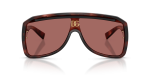 แว่นกันแดด Dolce & Gabbana DG6205-347669 Pink Havana Dark Violet Dolce & Gabbana DG6205 347669 ด้านหน้า