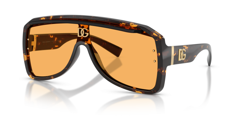 แว่นกันแดด Dolce & Gabbana DG6205 512/85 Yellow Havana Yellow Dolce & Gabbana DG6205 512/85 แว่นกันแดดฮาวานาเหลือง-เหลือง สำหรับทุกเพศ