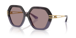 แว่นกันแดด Dolce & Gabbana DG6210-3494LA Violet Havana Gradient Violet แว่นกันแดด Dolce & Gabbana DG6210-3494LA มุมเฉียง สีฮาวาน่าม่วงไล่ระดับ สำหรับผู้หญิง